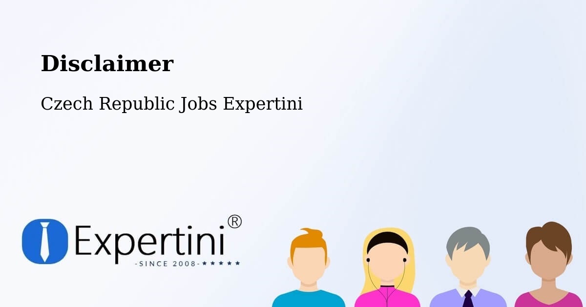 Disclaimer – Suchdol Nad Lužnicí - Czech Republic Jobs Expertini