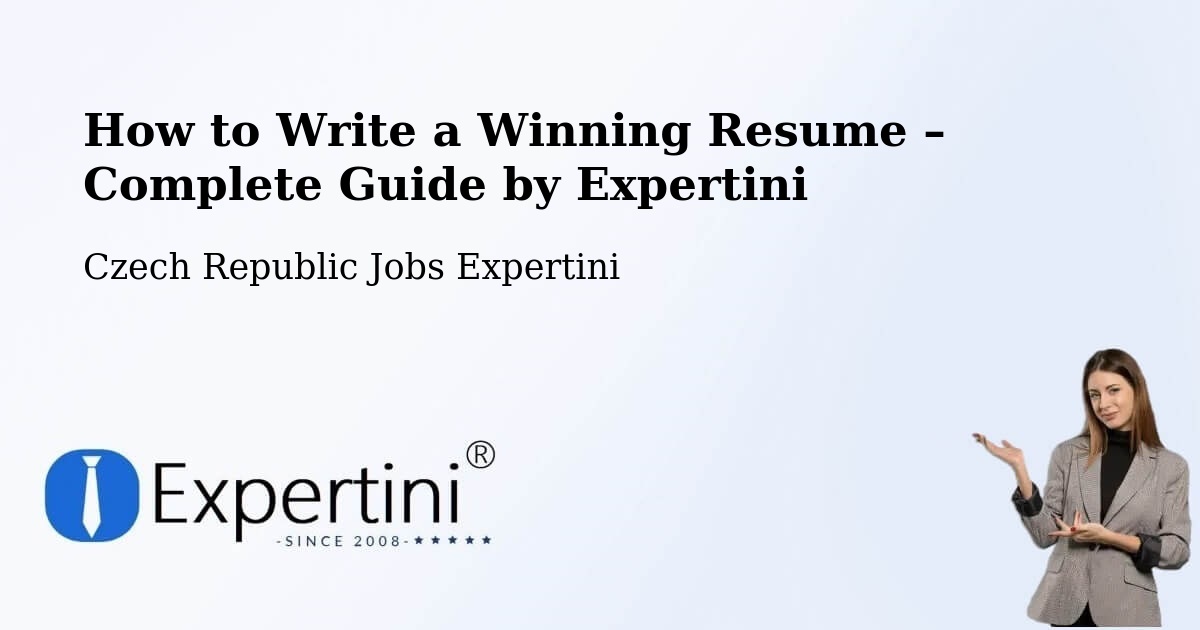 Resume Writing Guide for Job Seekers – Suchdol Nad Lužnicí - Suchdol Nad Lužnicí, Czech Republic Jobs Expertini
